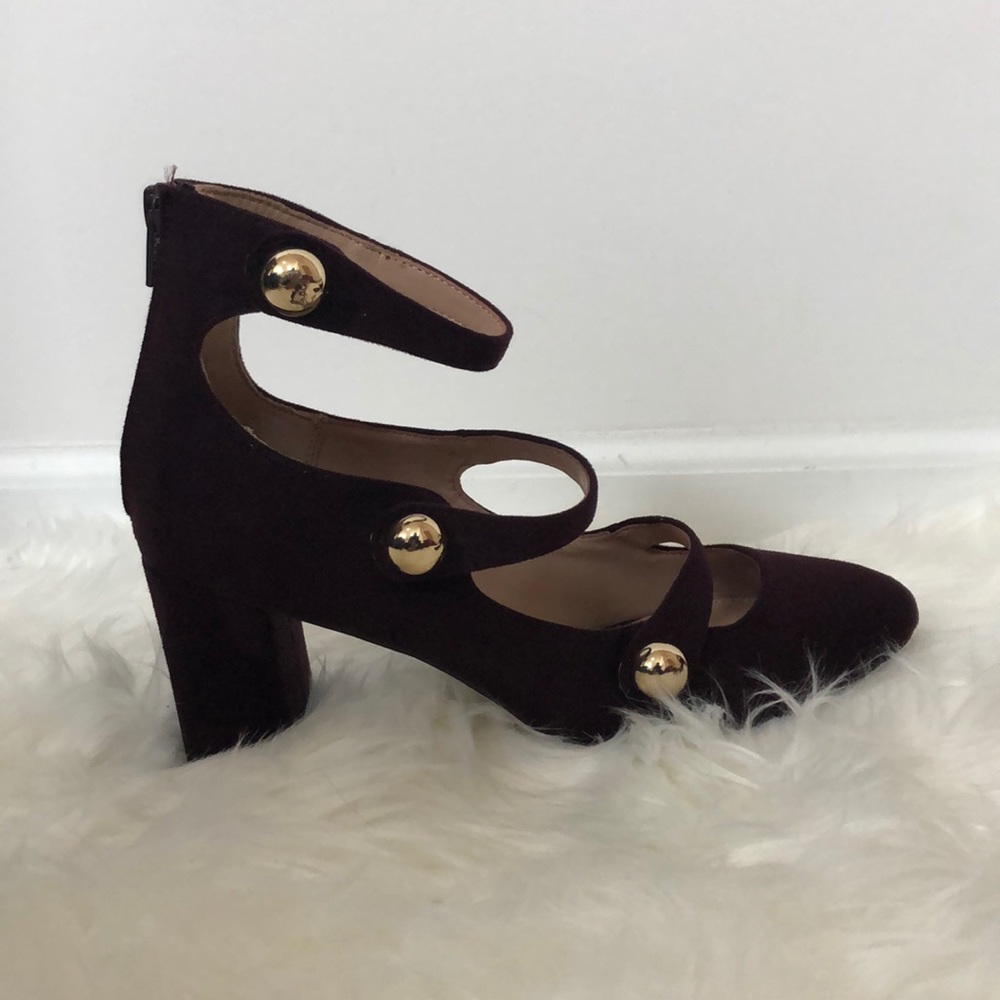 BCBGeneration Burgundy Bernadette Heel